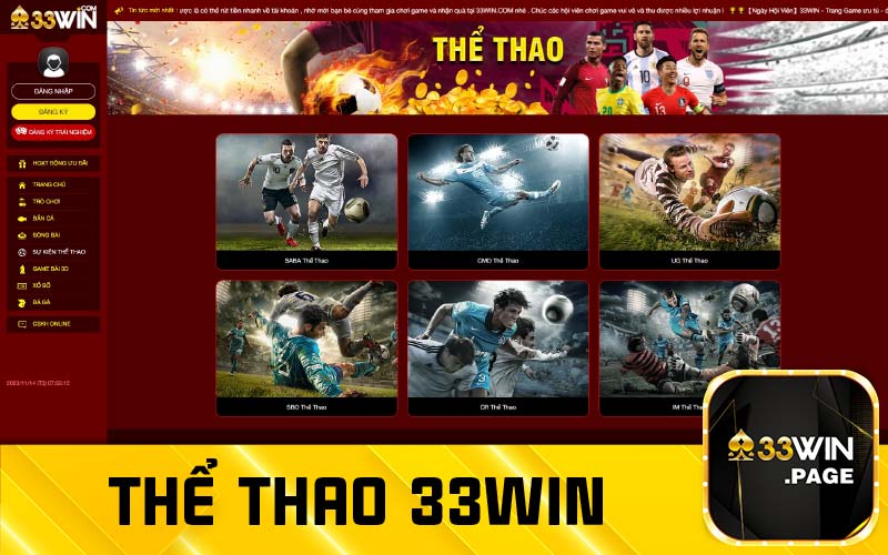Thể thao 33Win
